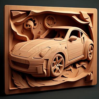 3D модель Nissan 350Z (STL)